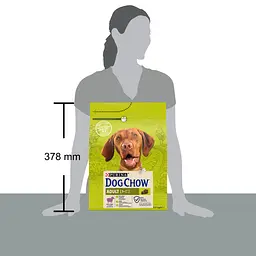 Сухий корм для собак Dog Chow Adult 1+, з ягням, 2,5 кг - мініатюра 4