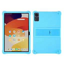 Чохол для планшета Xiaomi Redmi Pad SE 11' протиударний силіконовий Блакитний - мініатюра 2