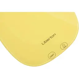 Ваги кухонні LKS-0718, Yellow LIBERTON teh0024559 - мініатюра 3