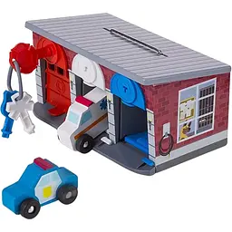 Ігровий набір Melissa&Doug Гараж рятувальних машин з ключами (MD4607)