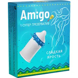 Набір презервативів Amigo 6 уп. х 1 шт. (ROZ6400229365) - мініатюра 2