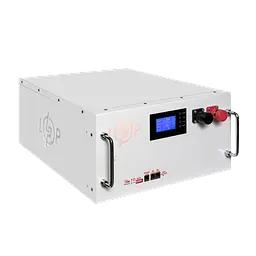Акумулятор LP LiFePO4 51,2V - 280 Ah (14336Wh) (BMS SP 200A/100А) RM RS485/CAN LCD WH - мініатюра 4