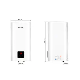 Водонагрівач "Квадрат" Mixxus EWH-13100 Cube WET (V) накопичувальний 100 л мокрий тен 2,0 kW WH0613 - мініатюра 4