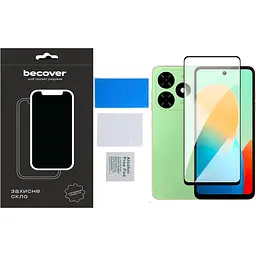 Захисне скло BeCover для Tecno Spark Go 2024 (BG6) Black (710484) - мініатюра 2