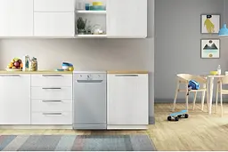 Indesit Посудомийна машина 10компл., A+, 45см, сріблястий - мініатюра 2
