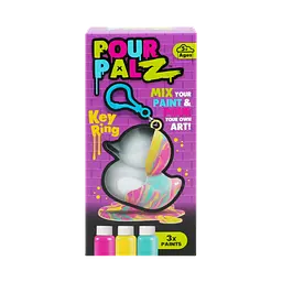 Pour Palz Набір для творчості Флюїд Арт - Брелок Каченя ToyMonster Art.GS-G26262 - мініатюра 4