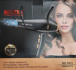 Фен для сушіння укладання волосся Mozer MZ-8821 - мініатюра 4