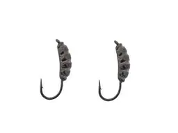 Мормишка FISHING ROI вольфрам Опариш з вушком 3мм 0,58г black nickle (2шт/уп)