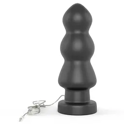 Анальна пробка - King-Sized Vibrating Anal Rigger 7.8" - мініатюра 10