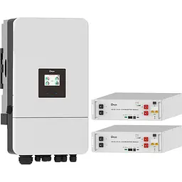 Система зберігання енергії Deye SUN-10K-SG05LP3-EU-SM2 10kW + 2 АКБ SE-G5.1 Pro-B 10.24 kWh (51.2V/100Ah/5120Wh) [159572]