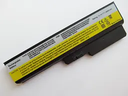 Акумулятор для ноутбука Lenovo IdeaPad G430 42T4585, 4400 mAh, 6cell, 11.1V, Li-ion, чорний