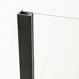 Душова кабіна без піддону Mixxus Premium Diverse SC03-100x80x195-TR Black прозоре скло 6 мм MI6866, Чорний матовий, Універсальна, прозорий - мініатюра 10