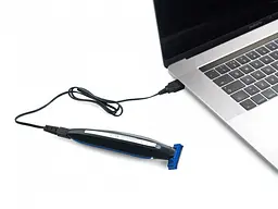 Чоловіча електробритва з тримером MicroTouch Solo Black-Blue (3sm_912884390) - мініатюра 3