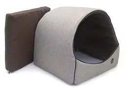 Будка для котів та собак Zoo-hunt Loft №2 42.5х37.5х37.5 см бежева (ZH2415-1) - мініатюра 2