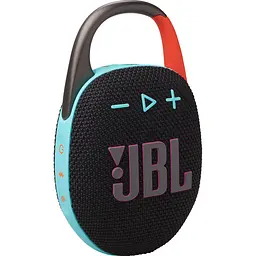 Портативна акустика JBL Clip 5 Black/Orange [JBLCLIP5BLKOAM] [123880] - мініатюра 3