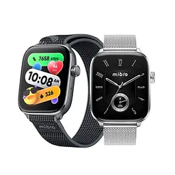 Mibro Смарт-часи Fit 44мм, 1.75", 390x450, AMOLED, BT 5.3, GPS, 2 ATM, сріблястий - мініатюра 10