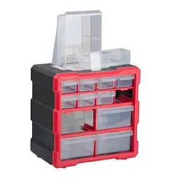 Вертикальний органайзер 12 осередків пластиковий INTERTOOL BX-4024 - мініатюра 5
