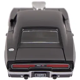 Машинка Rastar 1970 Dodge Charger R/T 1:36 Чорний - мініатюра 6