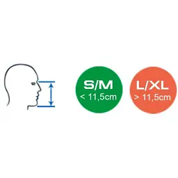 Маска повнолицева для снорклінгу Seac Unica L-XL - мініатюра 2