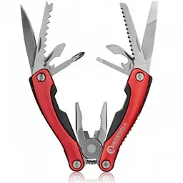 Мультитул Intertool HT-0541 12 в 1 з чохлом, 160 мм, для авто та туризму