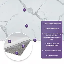 Самоклеюча стінова PET плитка 600х300х2мм SW-00001671 - мініатюра 2
