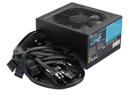 Блок живлення 850 Вт, Seasonic G12 GC, Black, 80+ Gold, Active PFC, 12 см, 2xMolex / 6xSATA / 3x6+2-pin / 2x4+4-pin / 20+4-pin, захист OPP/OVP/OCP/SCP/OTP/UVP (G12 GC-850)