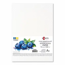 Папка для аквар. А3 (10арк./200) №743301/Santi/ - мініатюра 1
