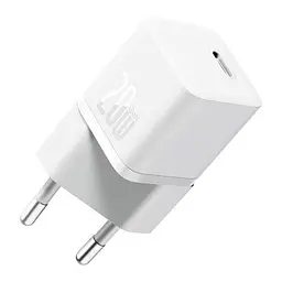 МЗП GaN5 Fast Charger (mini) PD20W (1USB-C) (CCGN05010) White Baseus teh0029587 - мініатюра 2
