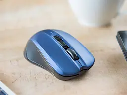 Мишка Modecom MC-WM9.1 бездротова 4 кнопок 1600dpi чорно-синя - мініатюра 2