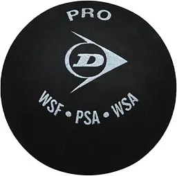 М`яч для сквошу Dunlop Pro 2 жовтий - мініатюра 2