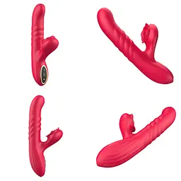 Вібратор Erospace Sweet Play G-Spot Vibrator With Thrusting A2 - мініатюра 7