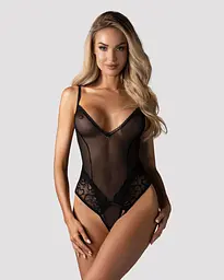 Боді Obsessive Blomentis XL/2XL чорний - мініатюра 5