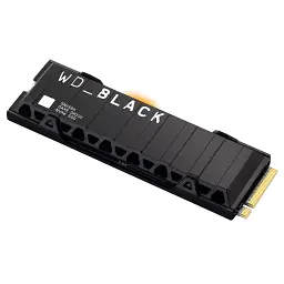 Накопичувач SSD M.2 2280 2TB SN850X with Heatsink WD (WDS200T2XHE) - мініатюра 2