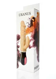 Вібратор-кролик B - Series Weather Uranus, 27 см (тілесний) - мініатюра 7