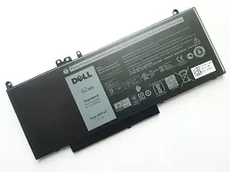 Акумулятор для ноутбука Dell Latitude E5570 6MT4T, 7750 mAh (62Wh), 4cell, 7.6V, Li-ion, чорний - мініатюра 2