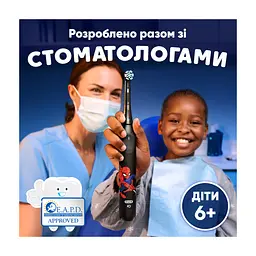 Насадка для зубної щітки Braun Oral-B iO RB SBKF-4 Spider-Man (4) (8700216930260) - мініатюра 5