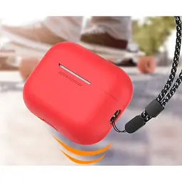 Чохол AhaStyle Colorful Silicone Case для AirPods Pro 2 Red [CP-187-2-C-RD] [133843] - мініатюра 6