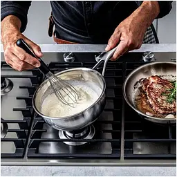 Ківш KitchenAid Multi-Ply Stainless Steel кухарський 22 см 3.1 л (CC006024-001) - мініатюра 7
