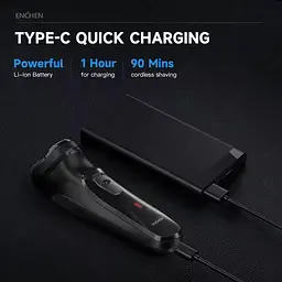 Електробритва Xiaomi Enchen BlackStone-C, вологе та сухе гоління - мініатюра 5