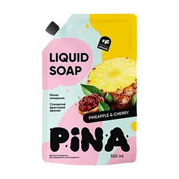 Жидкое мыло Pina Pineapple and cherry дой-пак 550 мл (4820287020470) - миниатюра 1