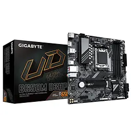Материнська плата Gigabyte B650M D3HP (B650M D3HP) (Socket AM5, AMD B650, Micro-ATX) - мініатюра 4