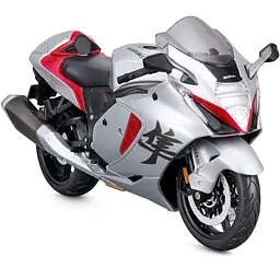 Мотоцикл іграшковий Maisto Suzuki Hayabusa 2022 в масштабі 1:12 (31101-21848) - мініатюра 3