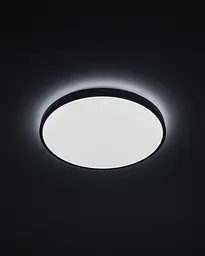 Світильник стельовий Nowodvorski 10972 Agnes Round LED Pro 1x22W 4000K 1800Lm IP44 чорний - мініатюра 5