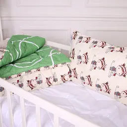 Набір дитячий MirSon зима Kids Time 20-0031 Ladybug 110x140 см бавовна: ковдра з подушкою (2200009671159) - мініатюра 4