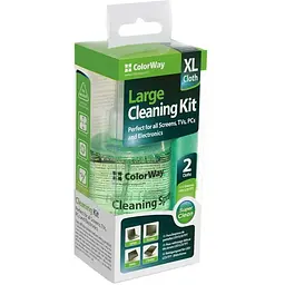 Універсальний чистячий набір ColorWay Cleaning Kit XL for Screens, TVs, PCs (CW-5200)
