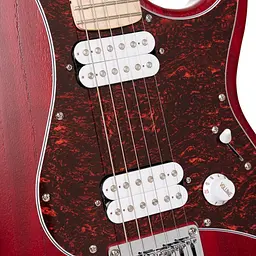 Електрогітара Cort G100HH Open Pore Black Cherry [160670] - мініатюра 7