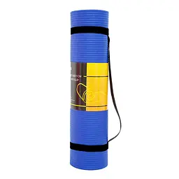 Килимок спортивний Cornix NBR 183 x 61 x 1 cм для йоги та фітнесу XR-0009 Blue - мініатюра 2