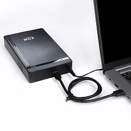 Зовнішня кишеня XON MemoryCase для 3.5" SATA HDD USB 3.0 (XHC3A13S31PB 2216) Чорна - мініатюра 7