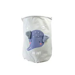 Кошик для іграшок та білизни "Big ears Слоник" MGZ-1009(Grey) 50 х 40 см