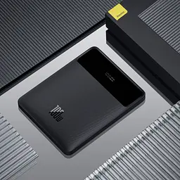 Зовнішній акумулятор Baseus Blade Digital Display 20000mAh 100W Black [PPDGL-01] [74082] - мініатюра 7